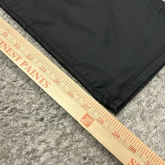 We the Free Pants Mens 30X28 Leather Pants Button Fly‎ Free People Black - Picture 6 of 9